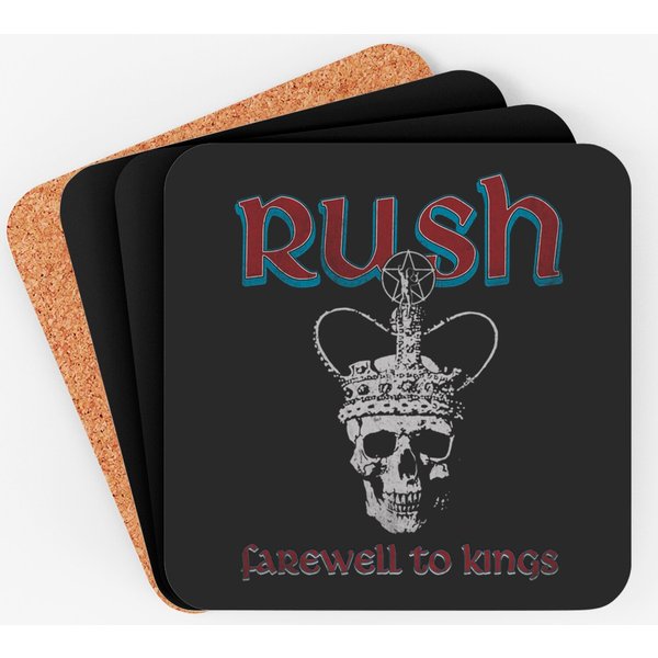 Rush Unisex Coasters: Farewell To Kings-image