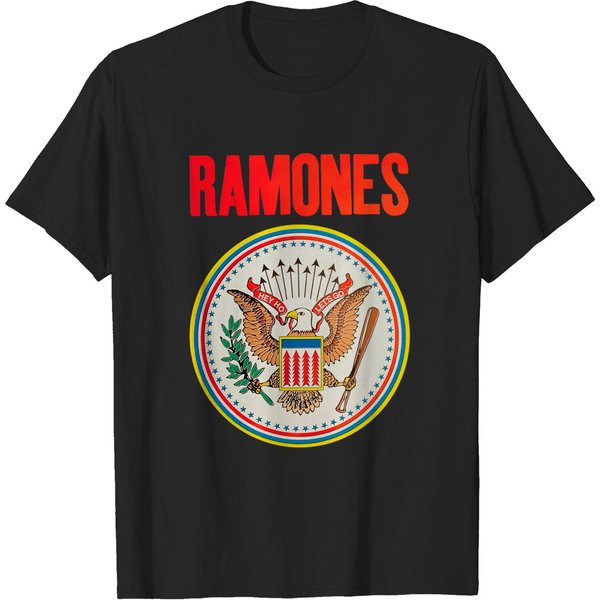 Ramones Unisex Tee: Full Colour Seal-image