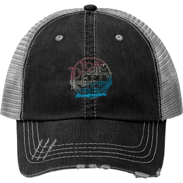 Tom Petty & The Heartbreakers Unisex Trucker Hats: Circle Logo-image