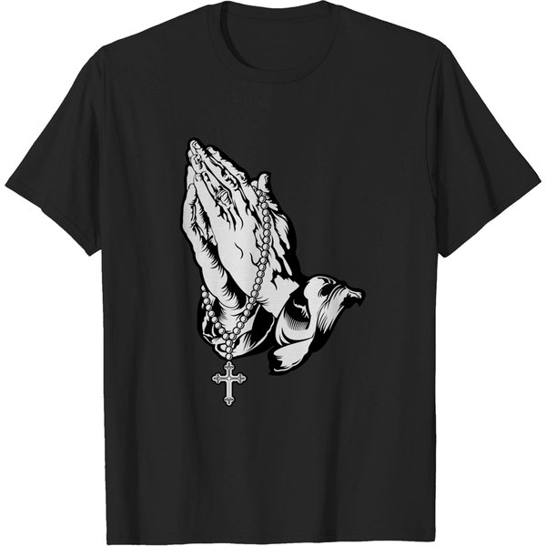 Praying Hands T-Shirt-image