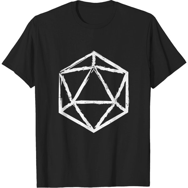 Dungeons &Amp; Dragons D20 (White) - Dungeons And Dragons - T-Shirt-image