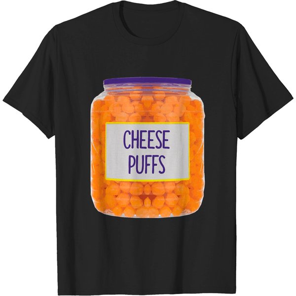 A Jar Of Mouthwatering Favorite Snack Cheese Puff T-Shirt-image