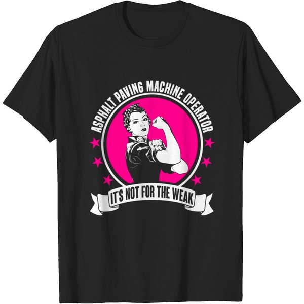 Asphalt Paving Machine Operator T-Shirt-image