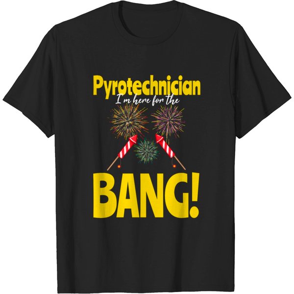 Firework Pyrotechnic Gift Pyrotechnician Pyro T-Shirt-image