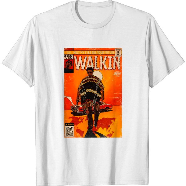 Denzel Curry - Walkin - Unisex Jersey Short Sleeve Tee-image