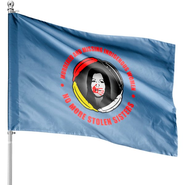 #Mmiw (Murdered And Missing Indigenous Women) 3 - American Indian - House Flags-image