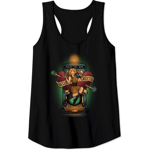 Hello Sweetie - Doctor Who - Tank Tops-image
