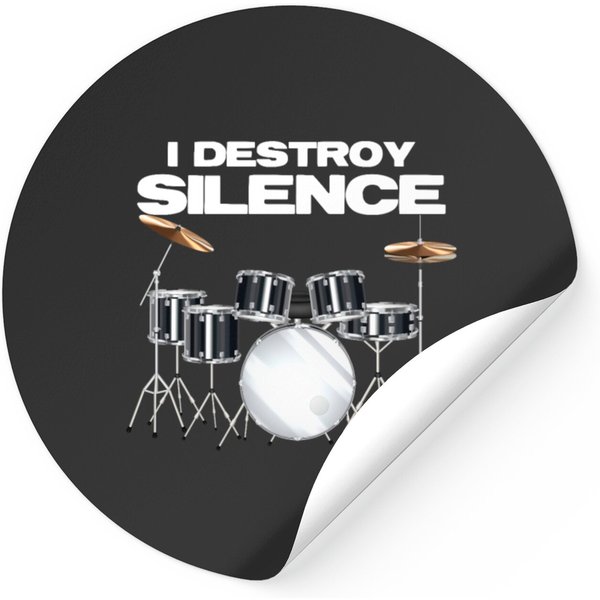 Drums Band Rock Music Stickers-image