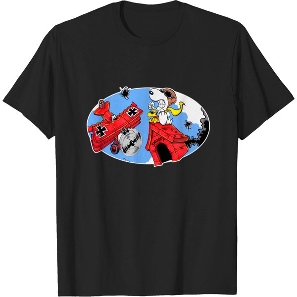 Battling The Red Baron - Cuddleswithcats - T-Shirt-image