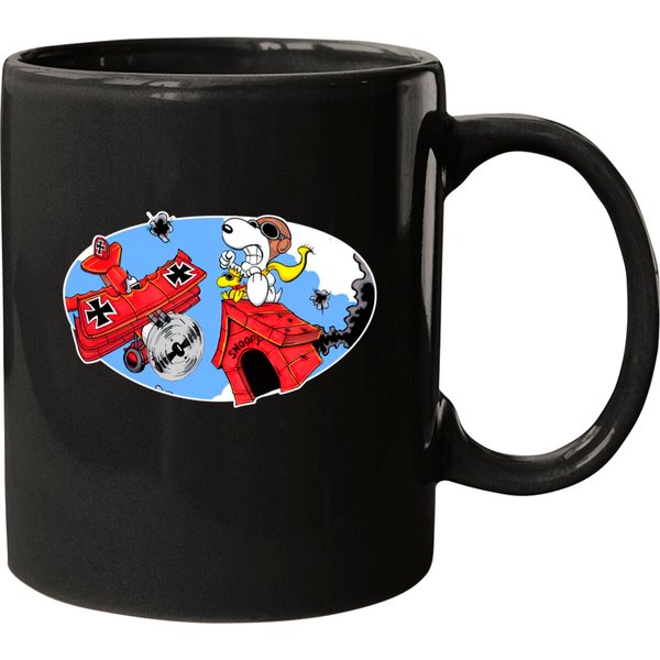 Battling The Red Baron - Cuddleswithcats - Mugs-image