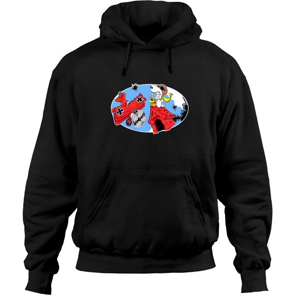Battling The Red Baron - Cuddleswithcats - Hoodies-image