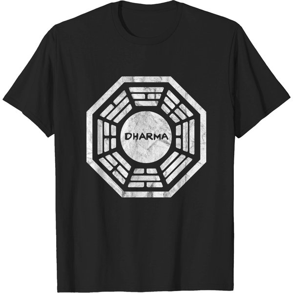 Dharma Initiative Logo Inspired By Lost - Dharma Initiative - T-Shirt-image