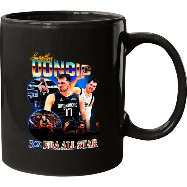 Luka Doncic Vintage Mugs