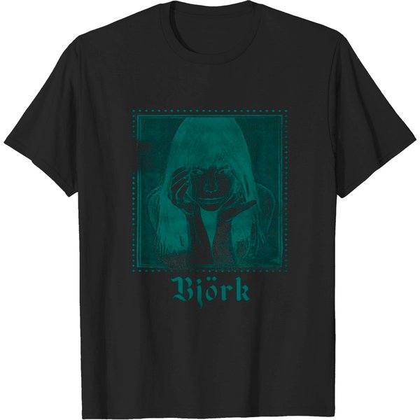 BjöRk / Vintage Style Aesthetic Fan Art Design - Bjork - T-Shirt-image