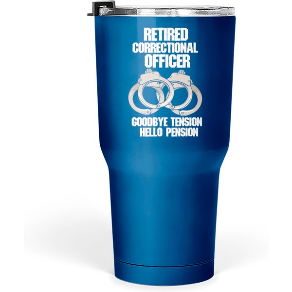 Retired Correctional Officer Prison Gau Tumblers 30 Oz-image