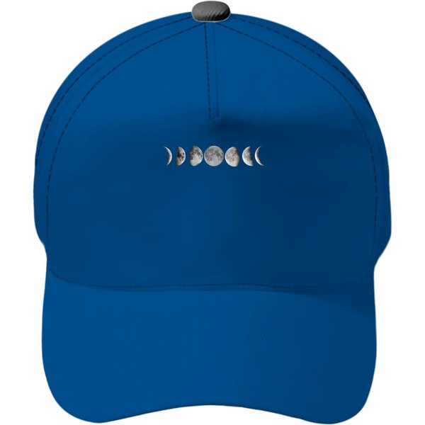 Lunar Cycle Trucker Hat Astronomy Full Moon Baseball Caps-image
