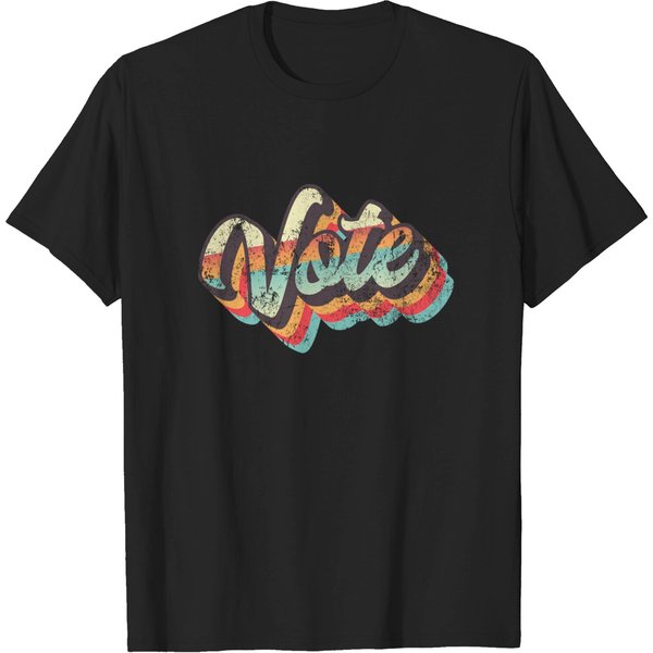 Vintage Vote - Vote - T-Shirt-image