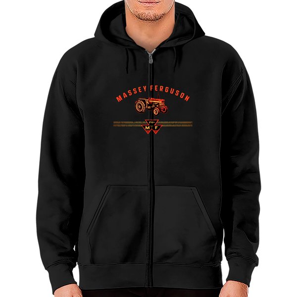 Massey Ferguson Tractors - Massey Ferguson Tractors - Zip Hoodies-image