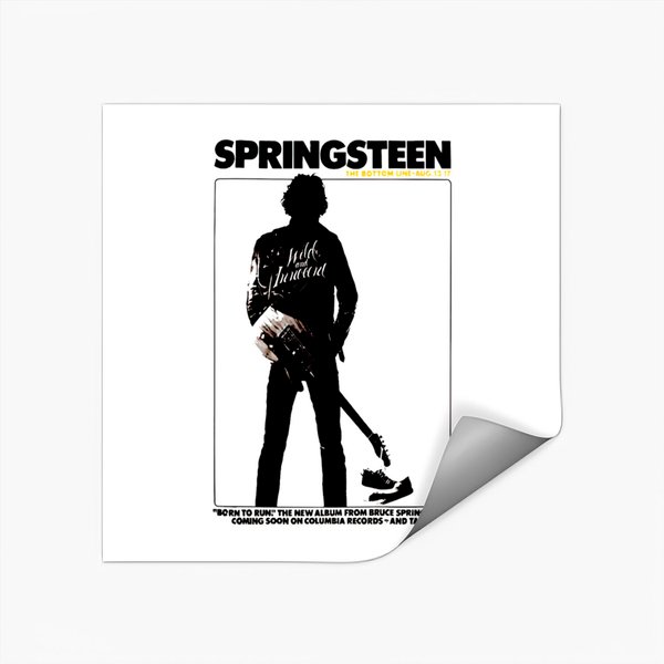 1975 Springsteen Concert - Singer - Stickers-image