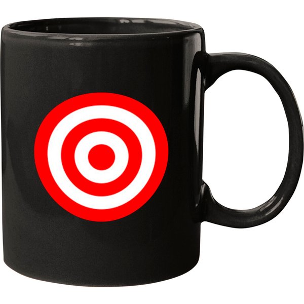 Bullseye Target Red &Amp; White Shooting Rings - Target Shooting - Mugs-image