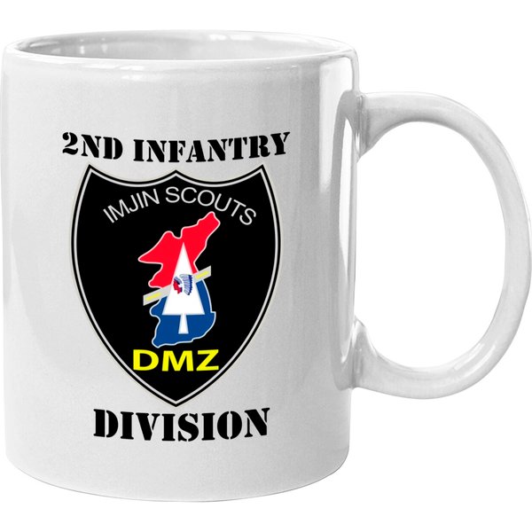 2Nd Infantry Division Text - 2Nd Infantry Division Text Imjin - Mugs-image