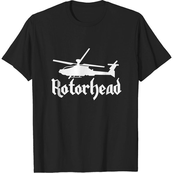 Rotorhead Helicopter Pilot - Helicopter - T-Shirt-image