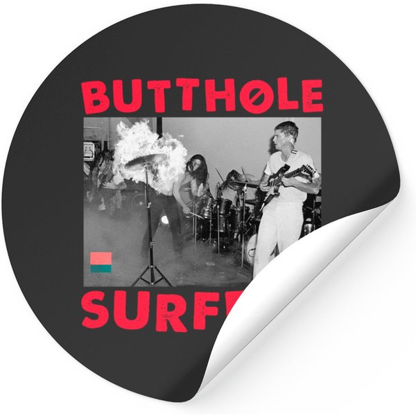 Buthole Surfer - Stickernage 90S Fanart - Butthole Surfers - Stickers-image
