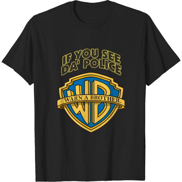 If You See The Police Warn A Brother T-Shirt-image