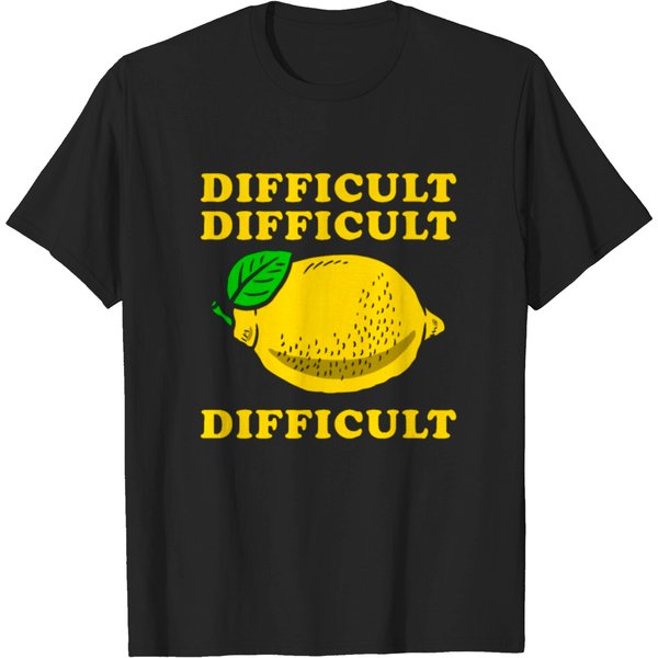 Difficult Lemon T-Shirt-image