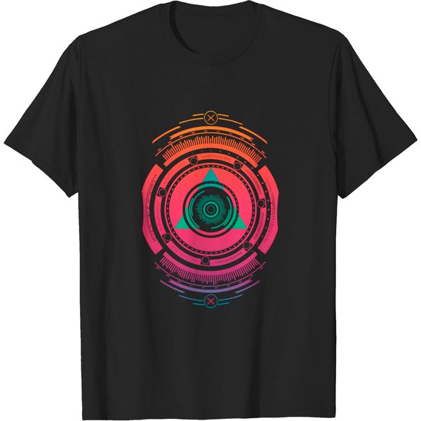 Techno Summer Sunrise Vibes T-Shirt-image
