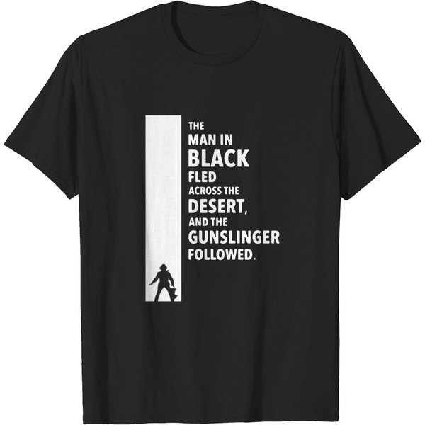 The Dark Tower Desert White T Shirtthe Dark Tower T-Shirt-image