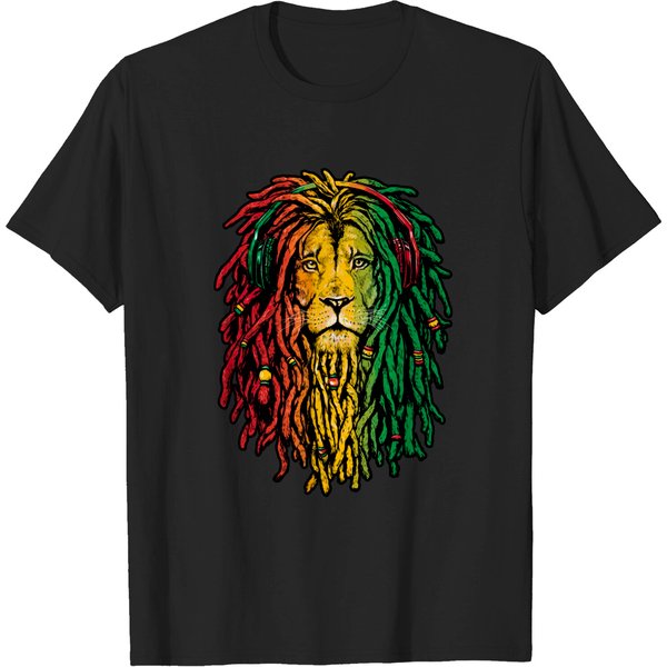 Rasta Lion T-Shirt-image