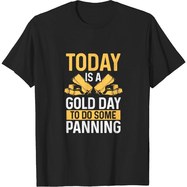 Mining Gold Mining Miner T-Shirt-image
