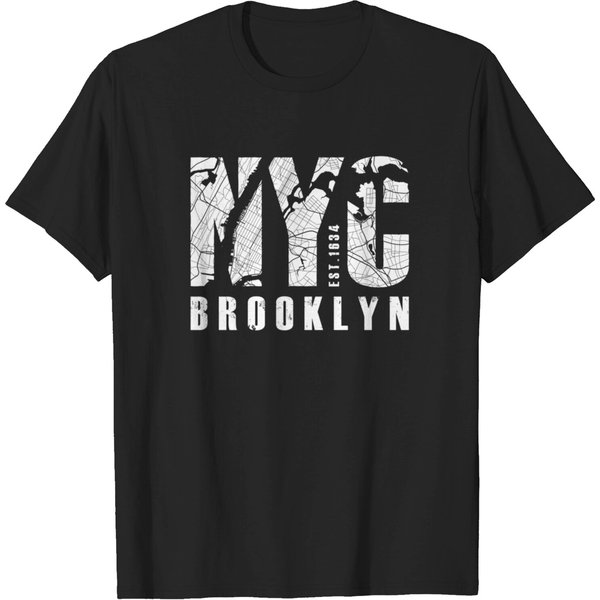 Nyc Brooklyn White T-Shirt-image