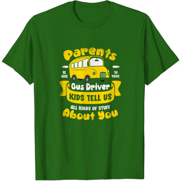 Funny School Bus Driver Operator Gift T-Shirt-image
