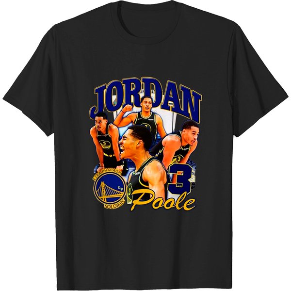 Jordan Poole Vintage 90S Style T-Shirt-image