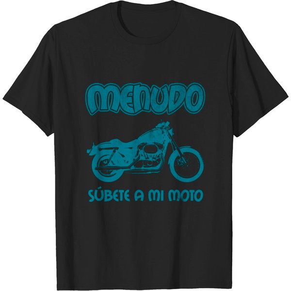 SúBete A Mi Moto Blue - Menudo Subete A Mi Moto - T-Shirt-image
