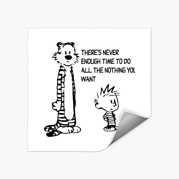 Calvin Hobbes Classic Stickers-image