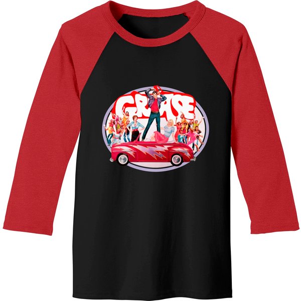 Grease Movie Musical Vintage Cool Baseball Tees