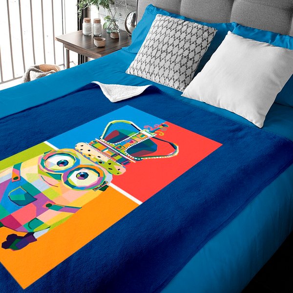 Minions King Bob Edition Classic Baby Blankets-image