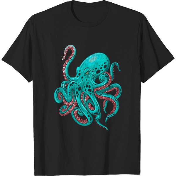 Kraken Octopus T-Shirt-image
