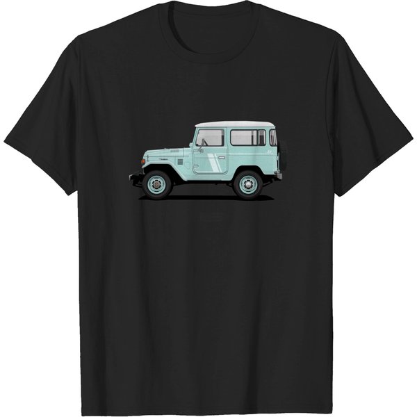 Land Cruiser Fj40 Hardtop Blue - Toyota Land Cruiser - T-Shirt-image