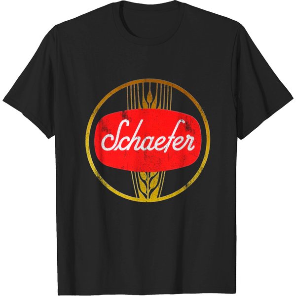 Schaefer Beer Vintage Logo - Beer - T-Shirt-image
