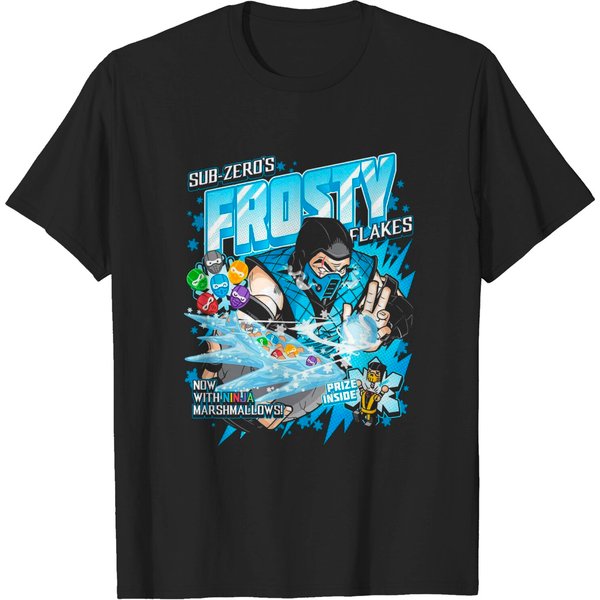 Sub-Zezo Mortal Kombat Parody Frosty Video Game T-Shirt Unisex Size S-5Xl, Funny Subzero Shirt, Funny Mortal Kombat Shirt-image