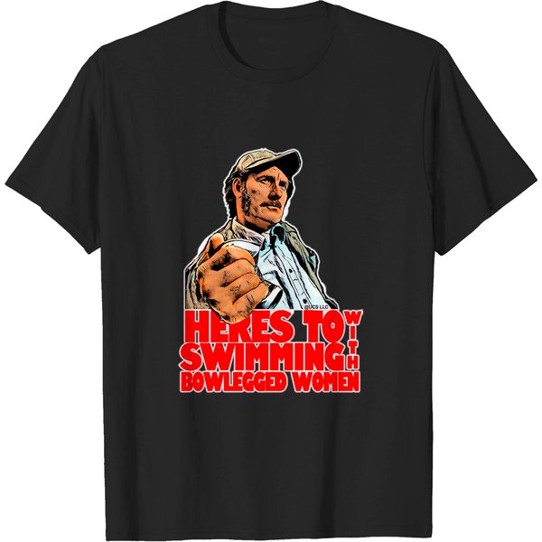 Jaws Quint - Jaws Movie - T-Shirt-image
