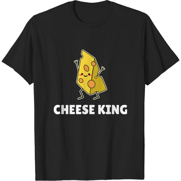 Cheese King - Cheese - T-Shirt-image