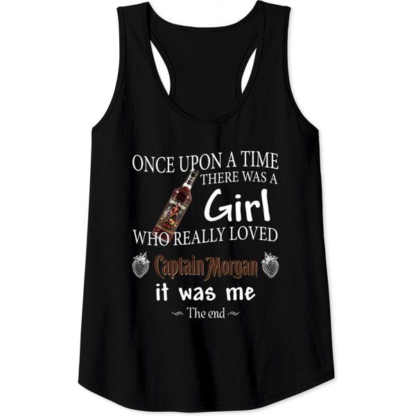 Girl Who Really Loved Captain Morgan Tank Tops-image