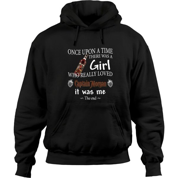 Girl Who Really Loved Captain Morgan Hoodies-image