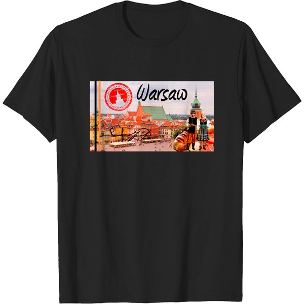 Warsaw Poland City - Warsaw City - T-Shirt-image