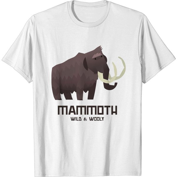 Mammoth Wild &Amp; Wooly - Animals - T-Shirt-image